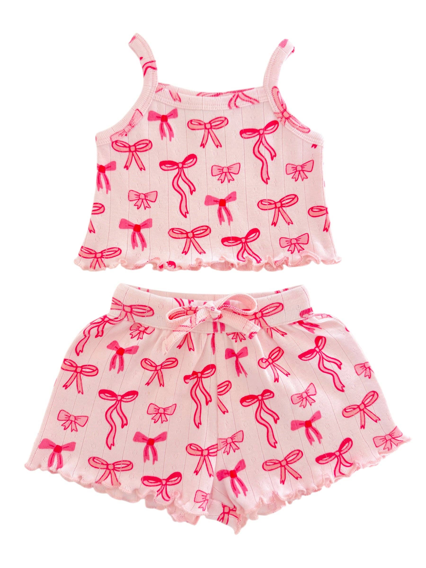 Pink Bows Summer Set