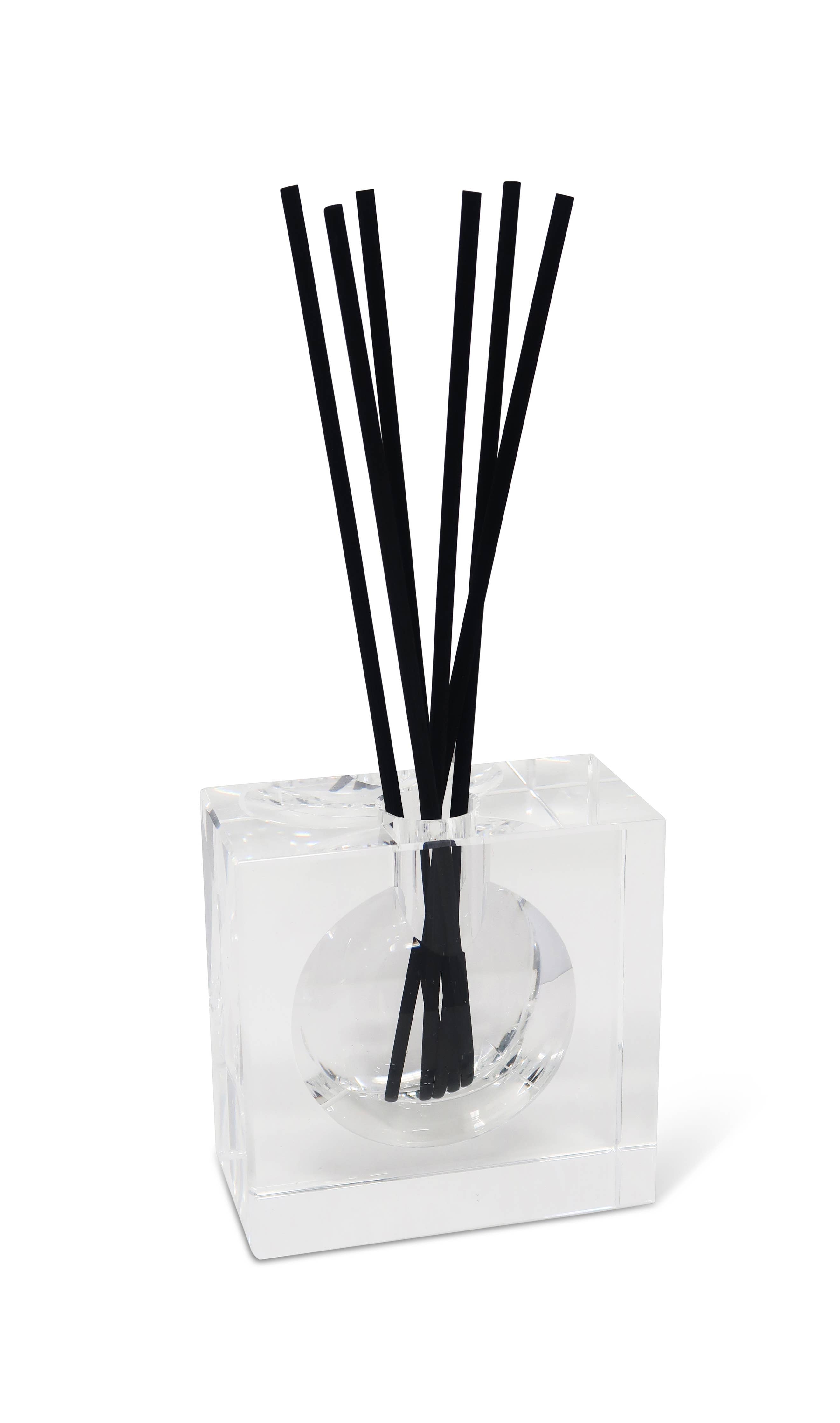 Diffuseur de cristaux avec tiges noires