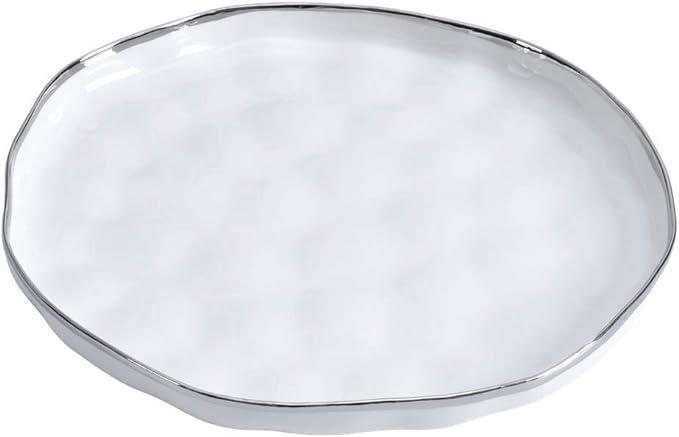 Plat de service rond Pampa Bay Bianca