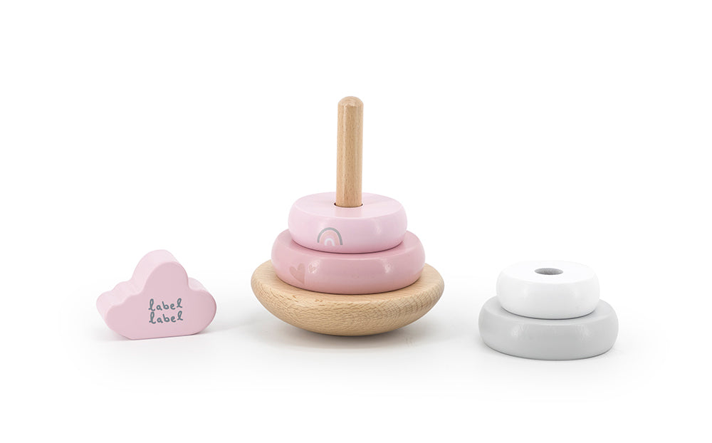 Stacking Rings - Pink