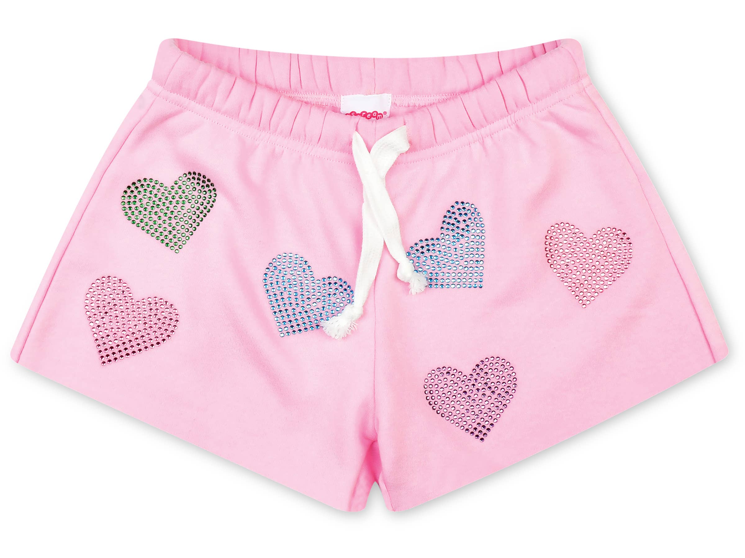 Sparkling Hearts Sweat Shorts