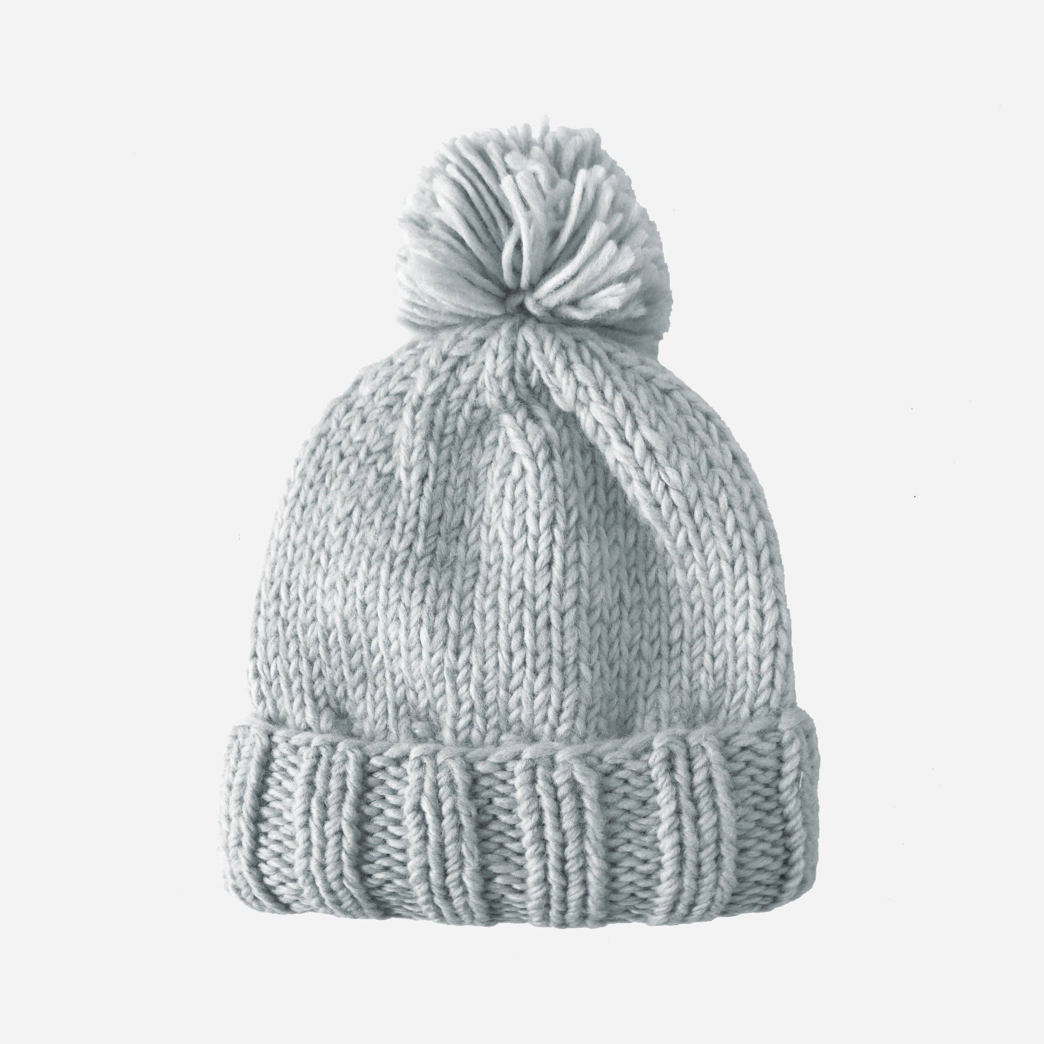 Classic Pom Hat - Bowie Grey