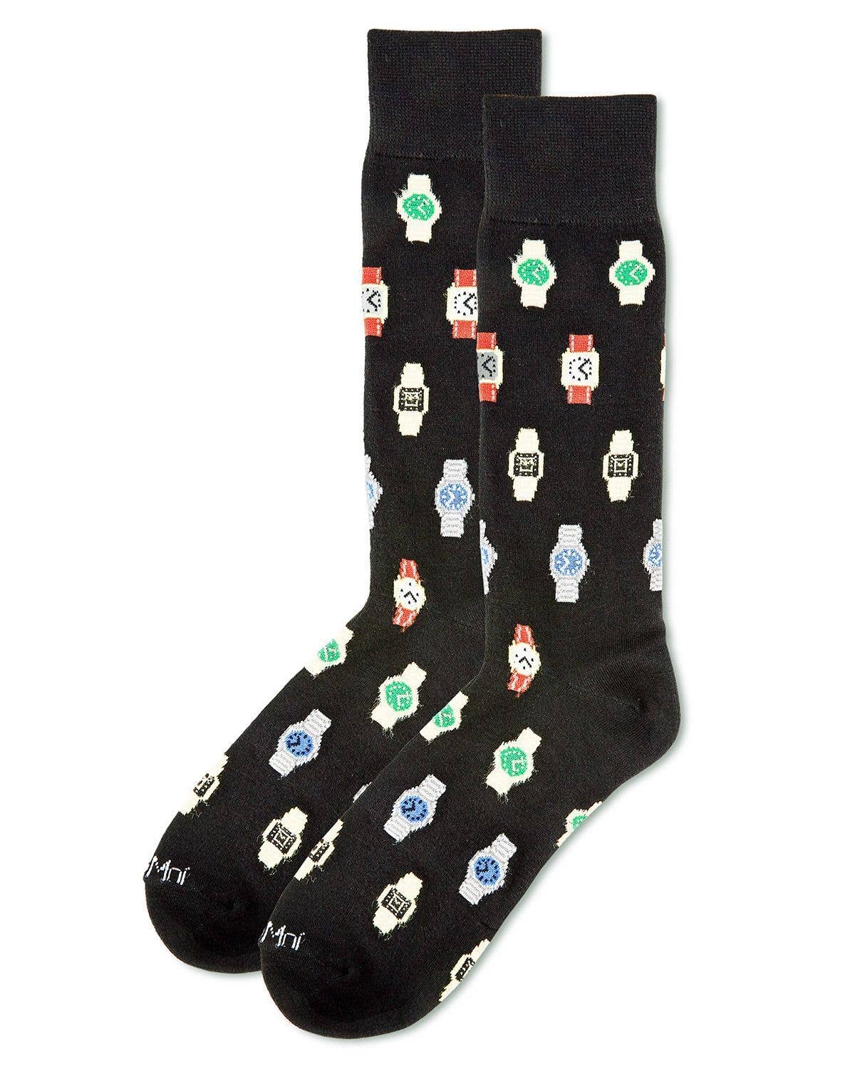 Time to Get a Watch Men's Crew Socks