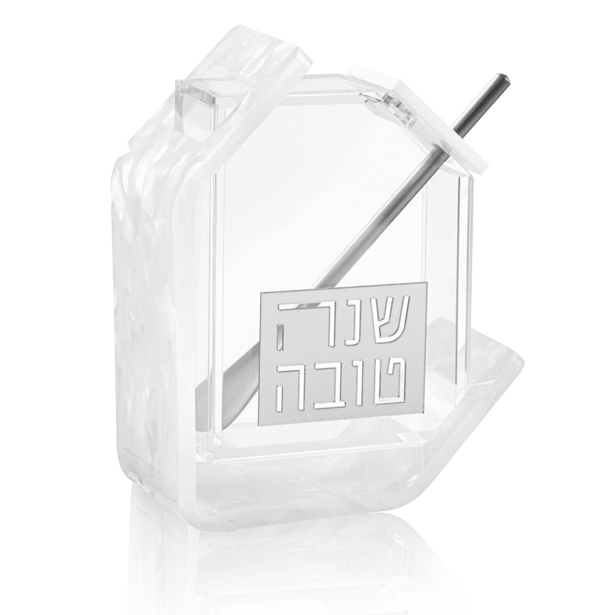 Pearlstone Honey Dish: Silver