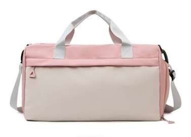 Personalized Nylon Duffle Bag - pink