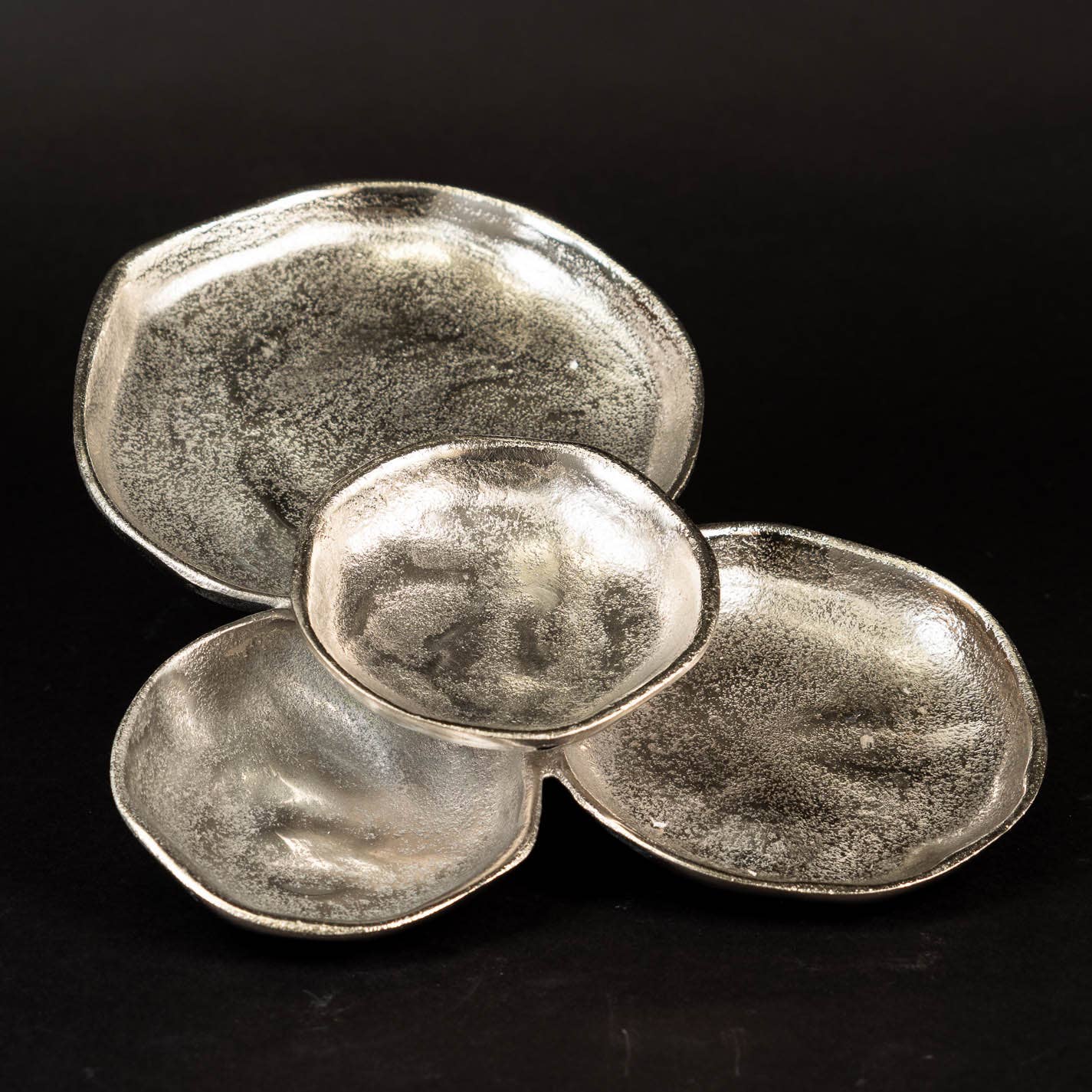 Silver Cluster Dish