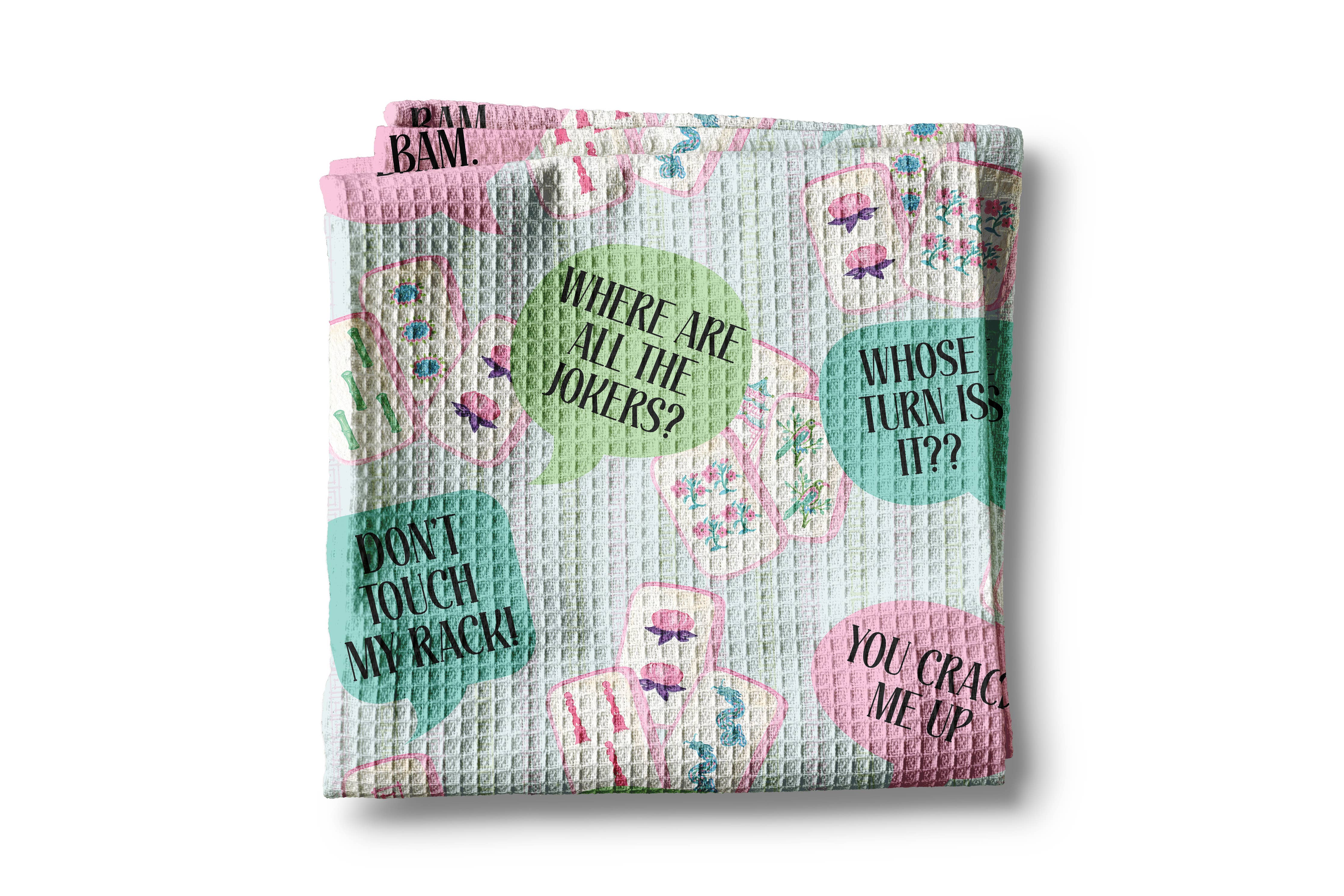 Mahjong tile Kitchen Towel