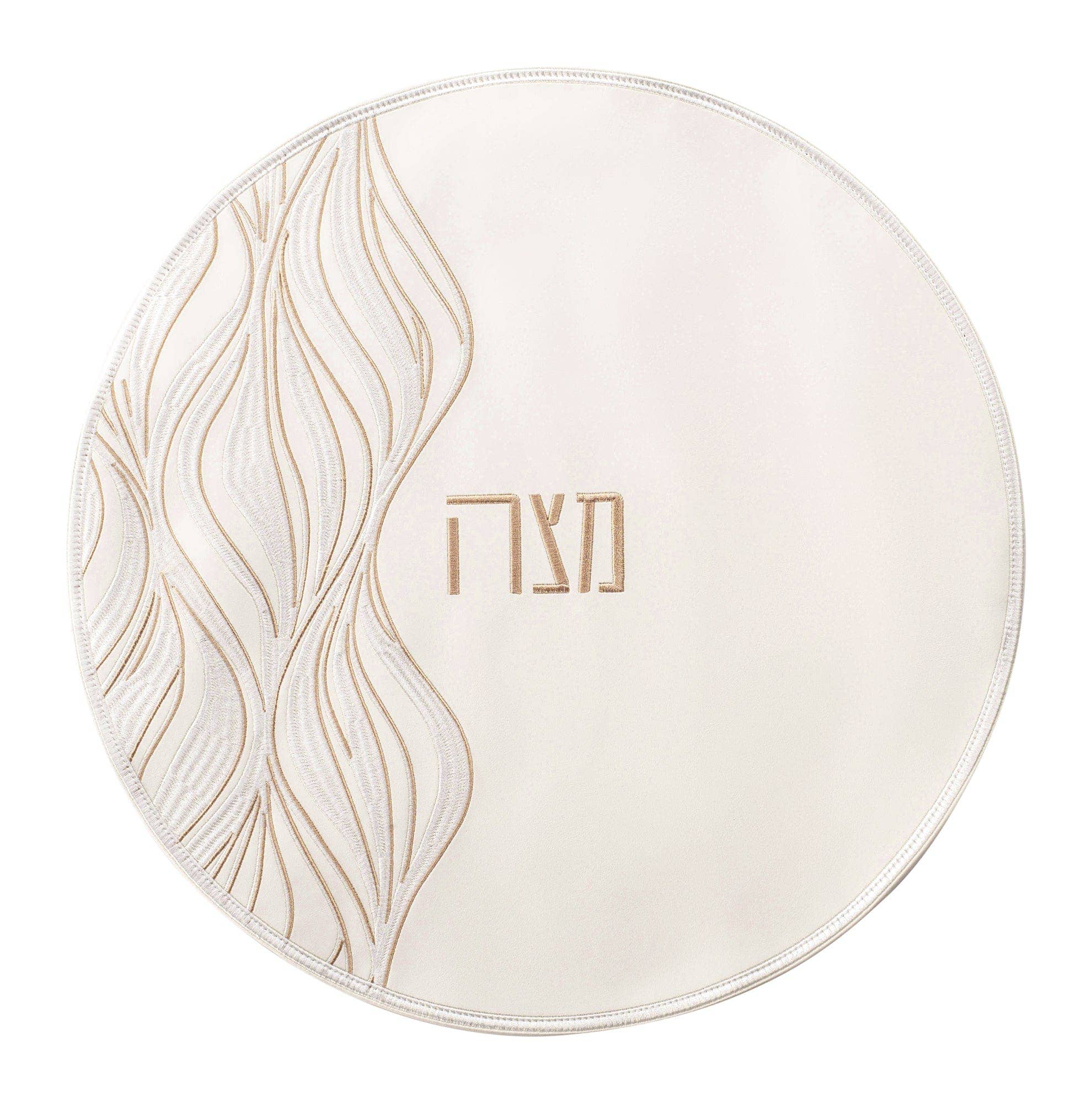 Leatherette EMBROIDERED Matzah Cover