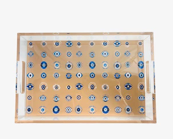 Evil eye Acrylic Tray