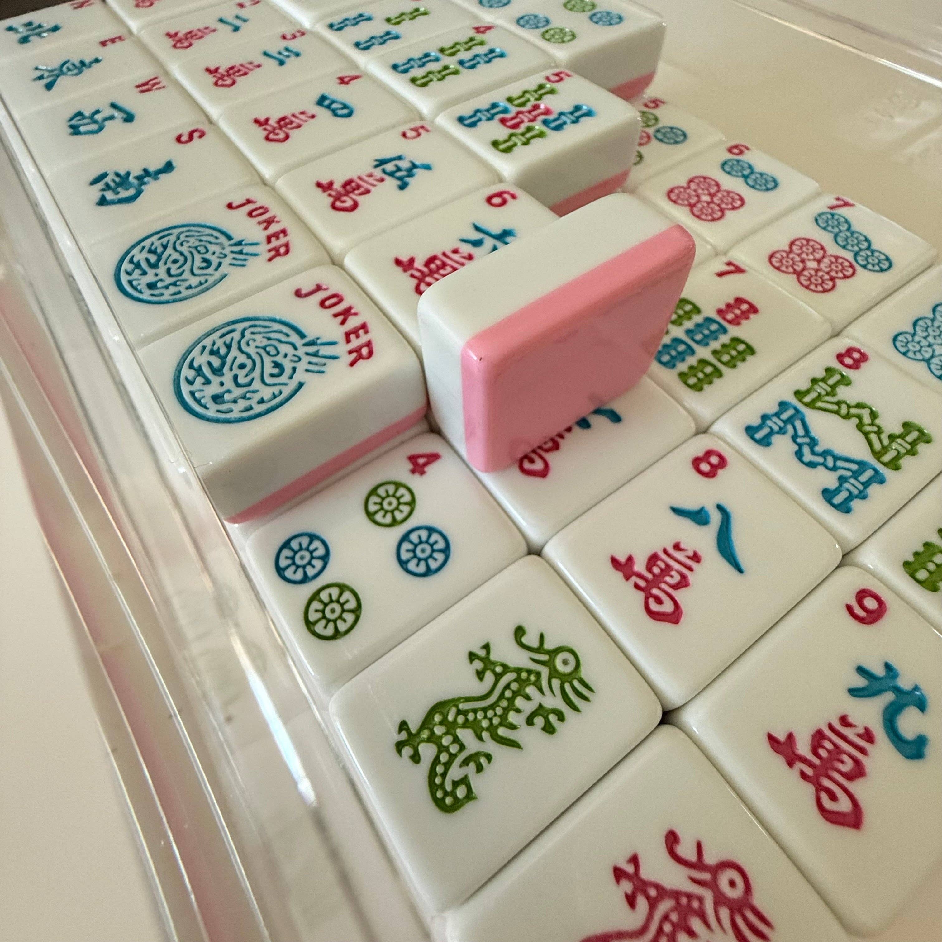 Mahjong Studios – Peony Garden American Mahjong Tile Set