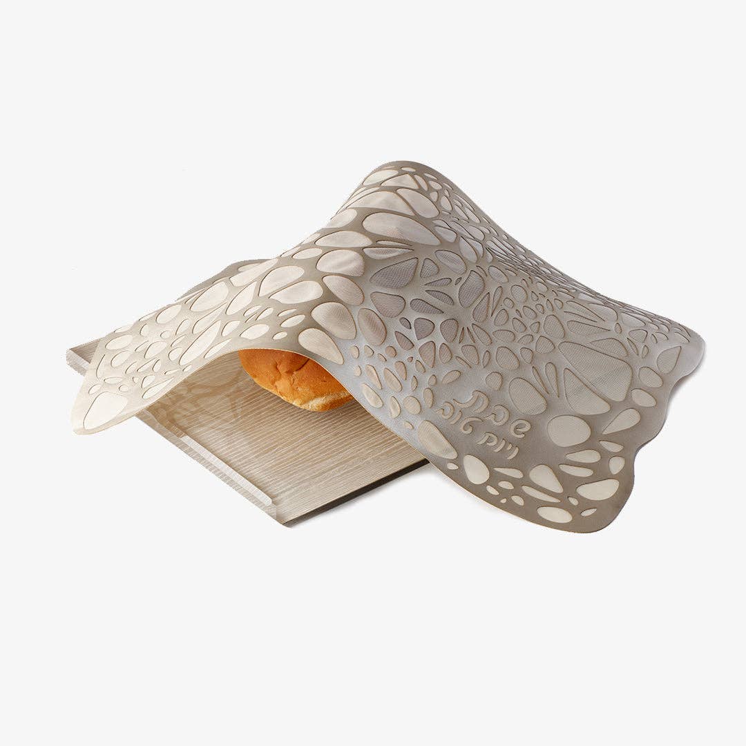 Challah Cover Pebbles Champagne