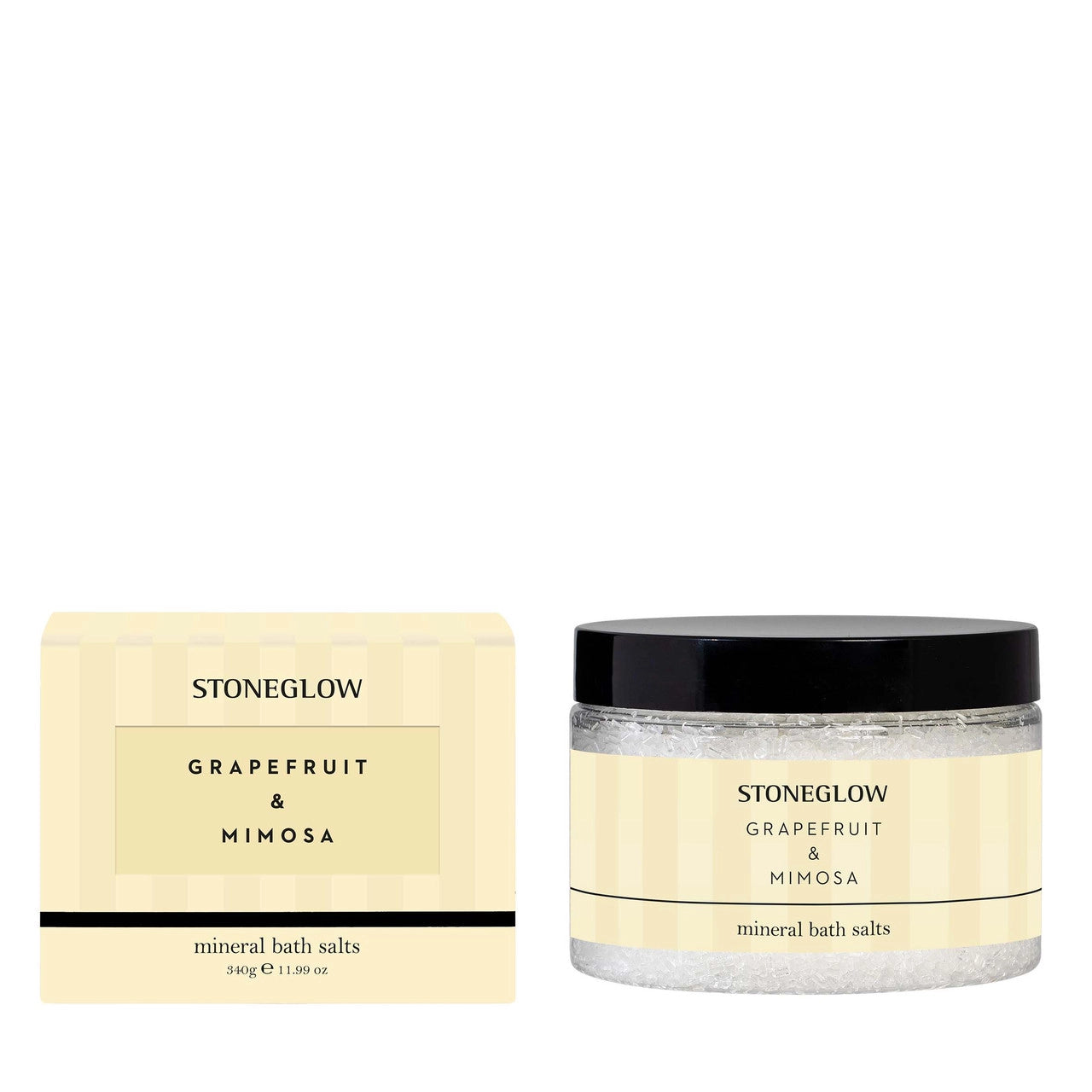 STONEGLOW - GRAPEFRUIT & MIMOSA - MINERAL BATH SALTS
