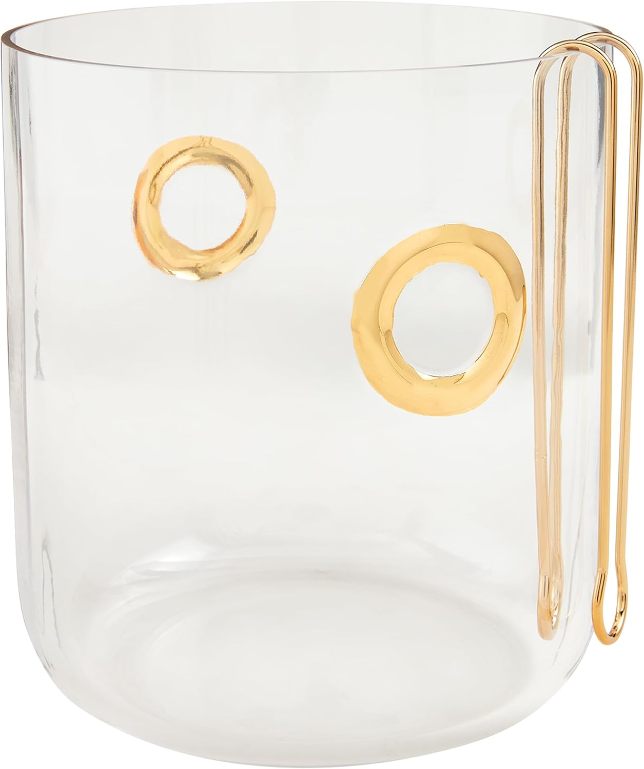 Mud Pie Gold Ring Ice Bucket Set