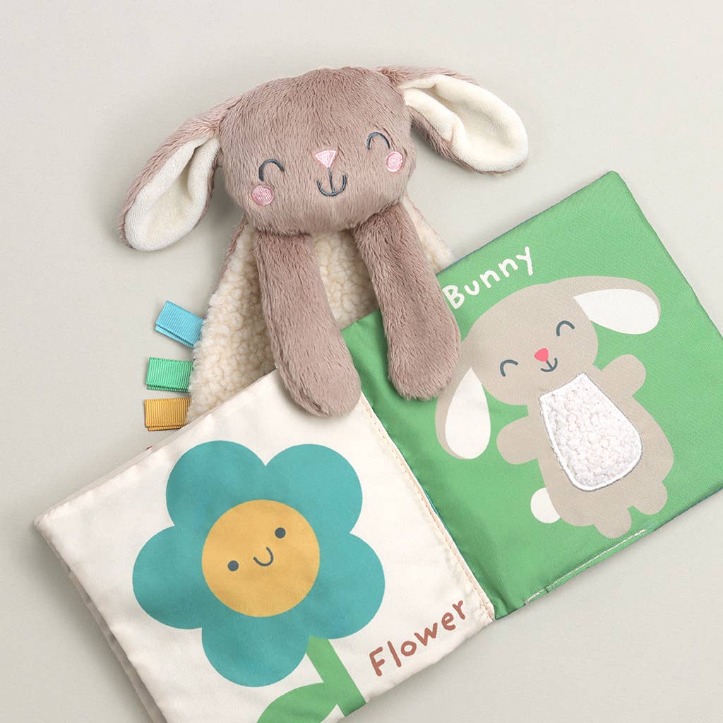 Coffret cadeau Apprendre et câliner - lapin et fraise