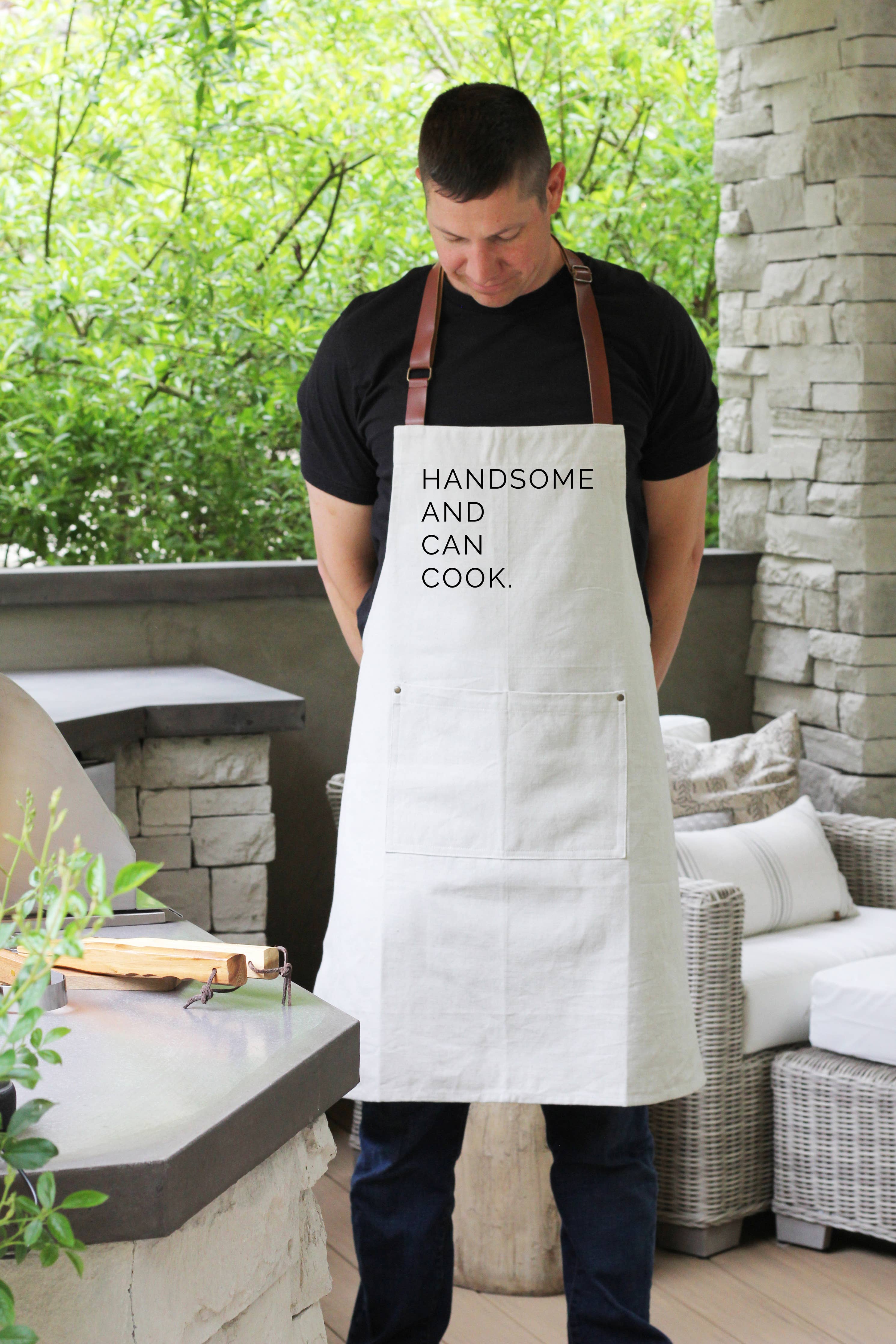 Handsome And Can Cook Apron