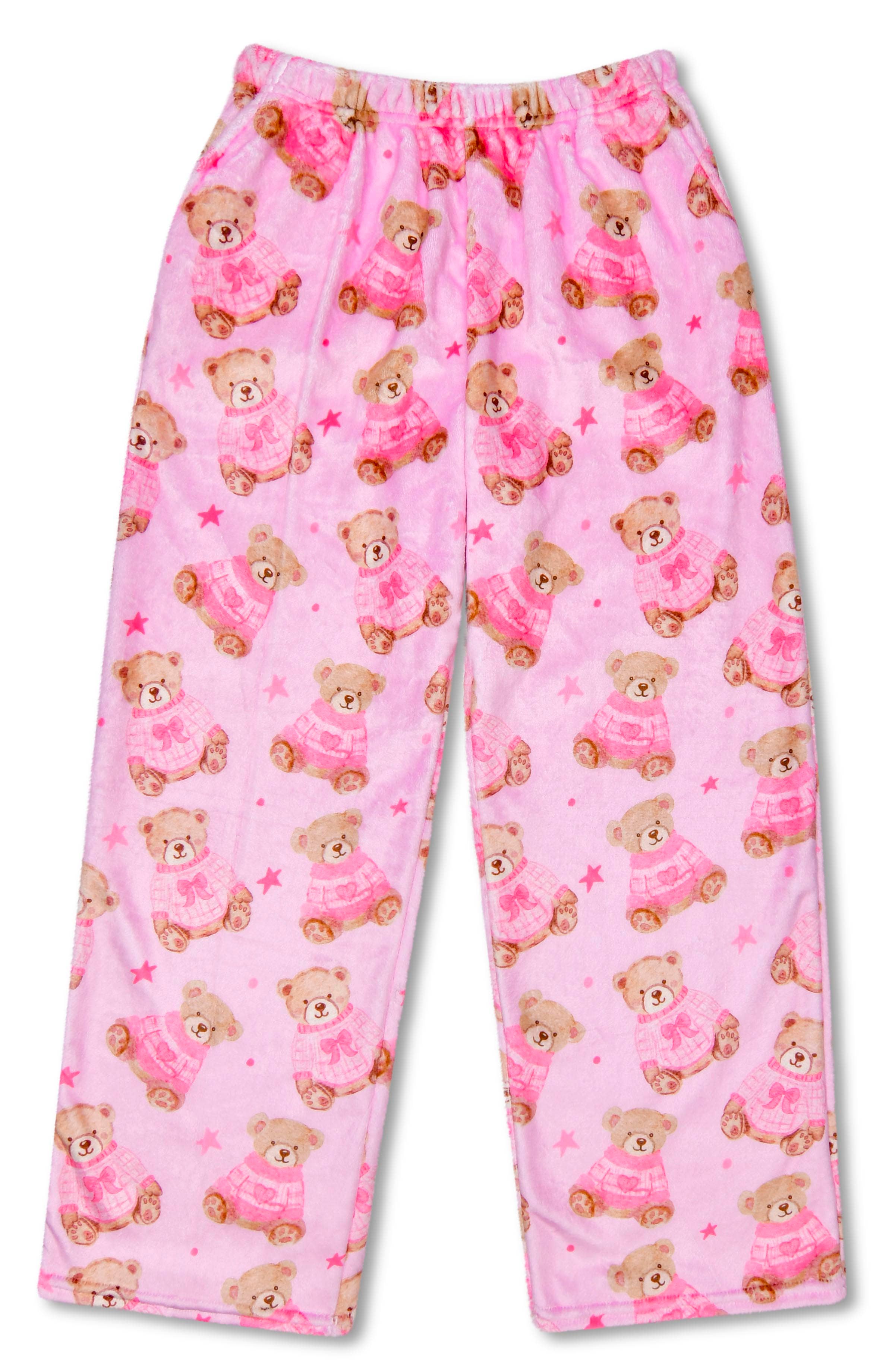 Beary Cute stars Plush Pants