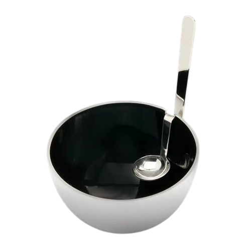 black benzy bowl with spoon