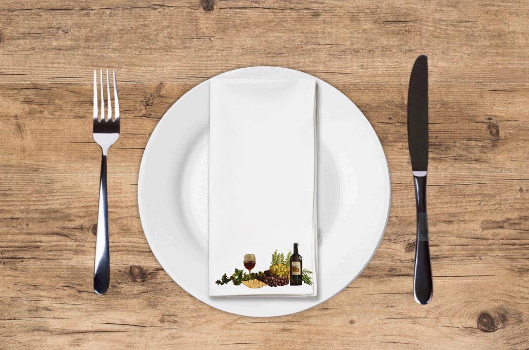 Seder Night - Printed Guest Towel