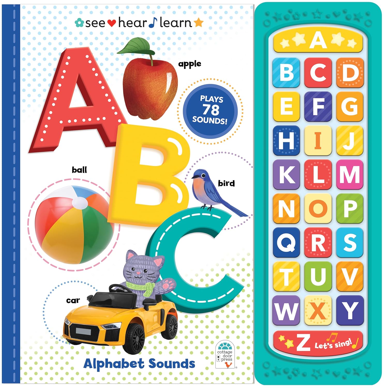ABC (See Hear Learn) - 26-Button Board Sound Book