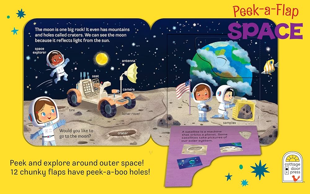 peak-a-flap: space