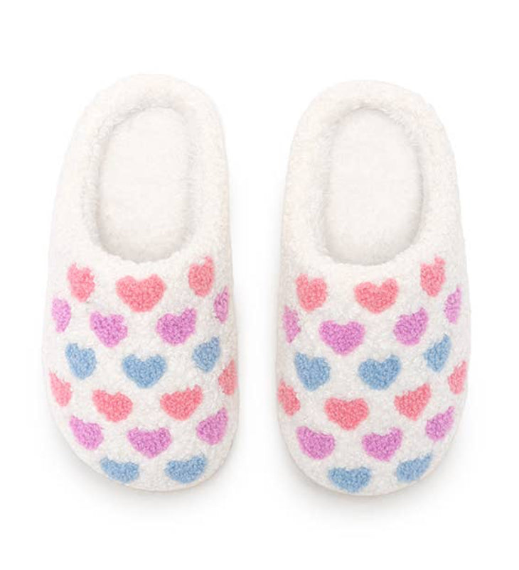 Kids slippers - Pastel Hearts