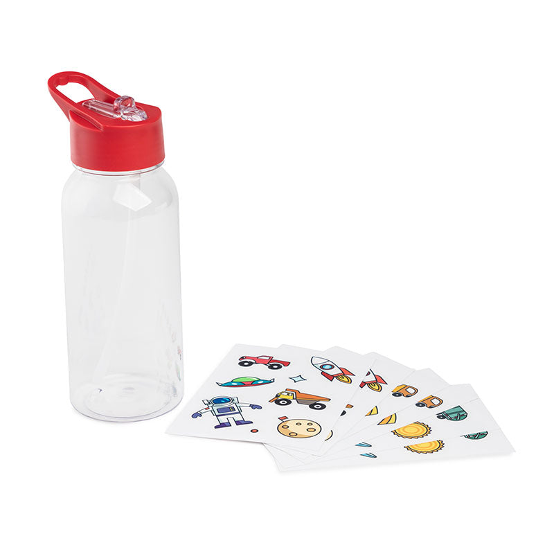 24oz Diy Sticker Bottle Water Bottle Orange