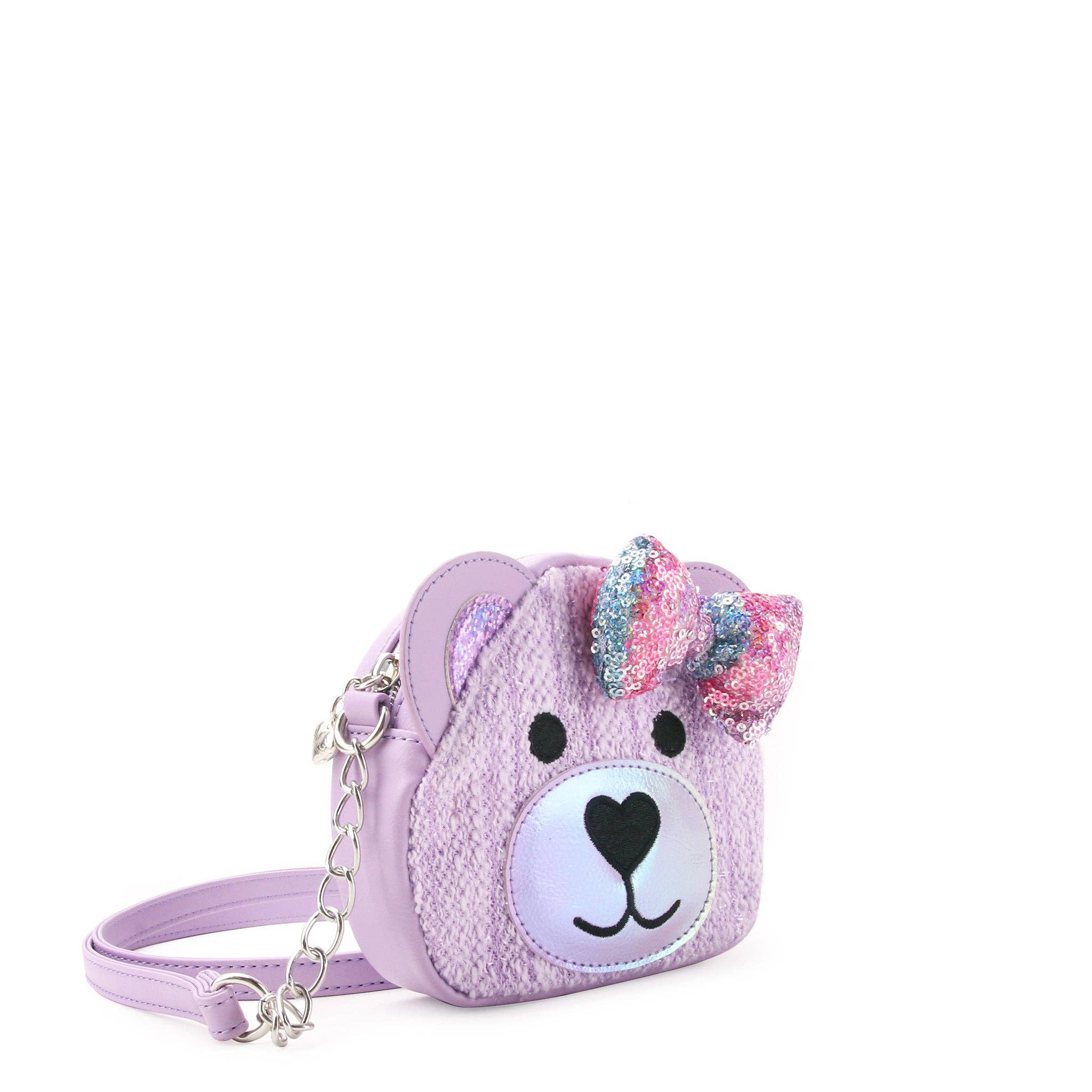 Sac bandoulière en tweed Teddy