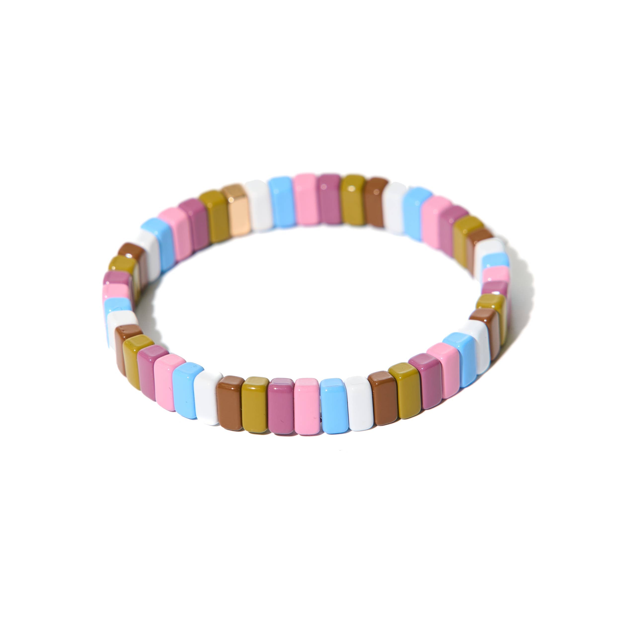 Bracelet en tuiles cascade