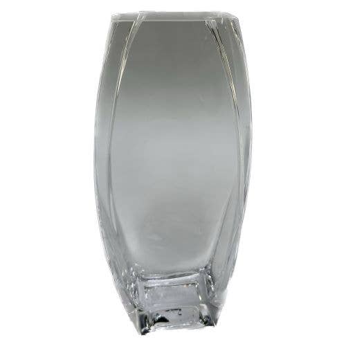 Vase ovale à coins coupés