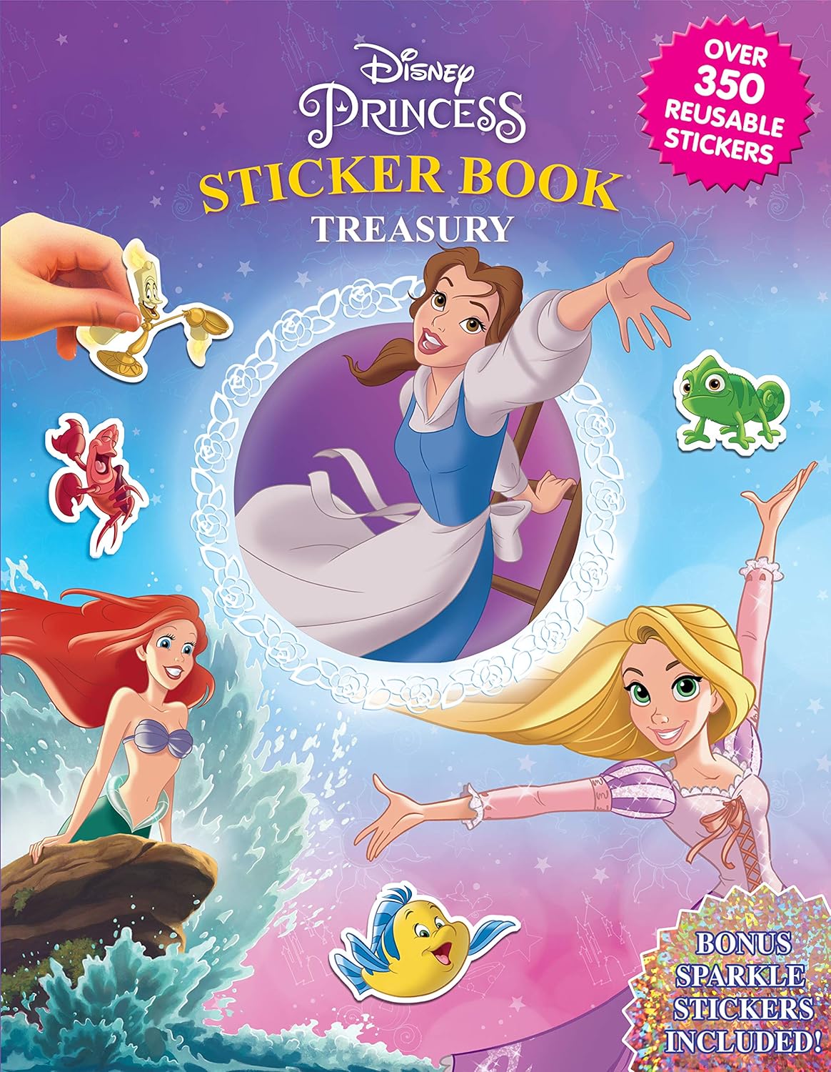 DISNEY PRINCESS STICKER BK TREASURY 2