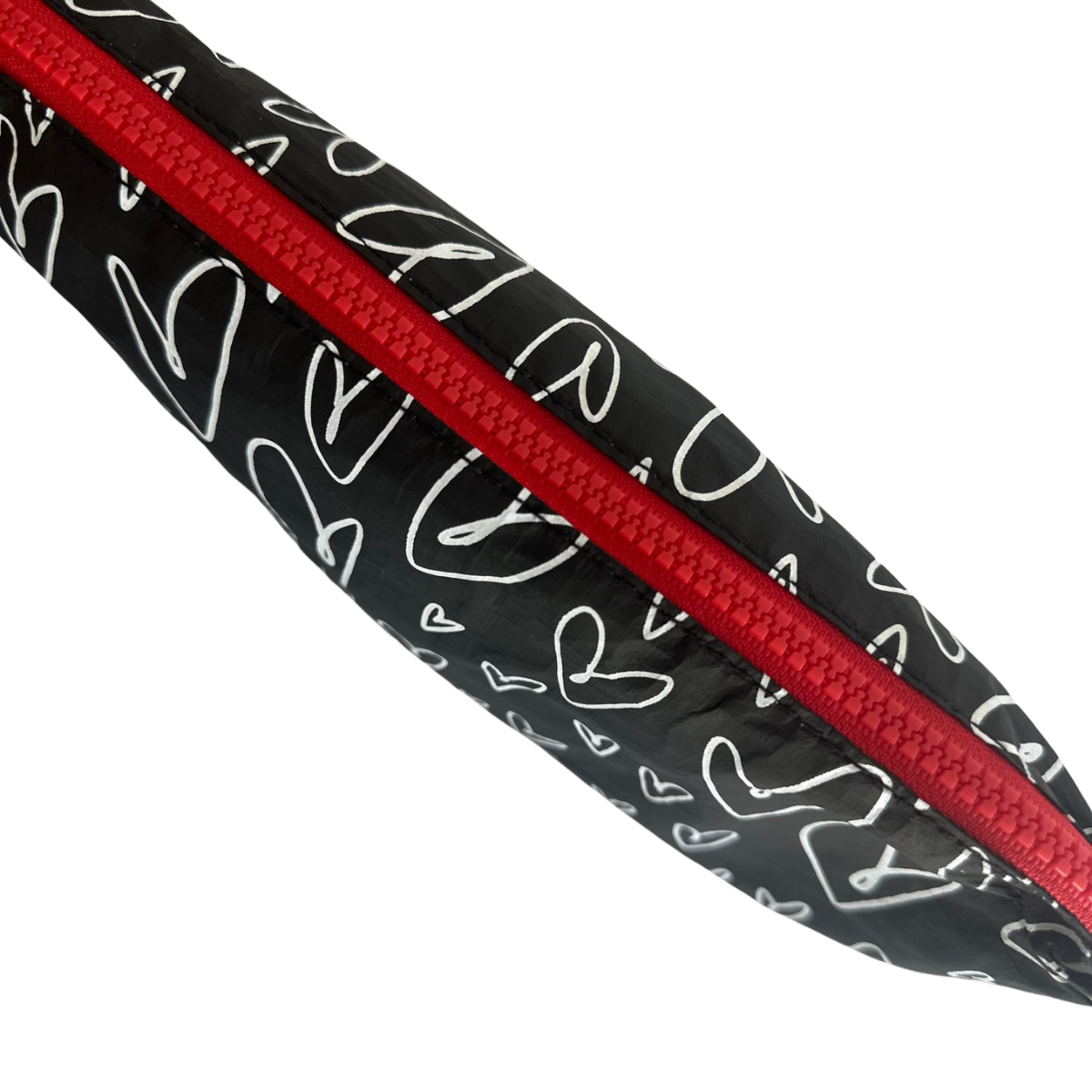 Heart Water Resistant Tyvek Printed Pouch