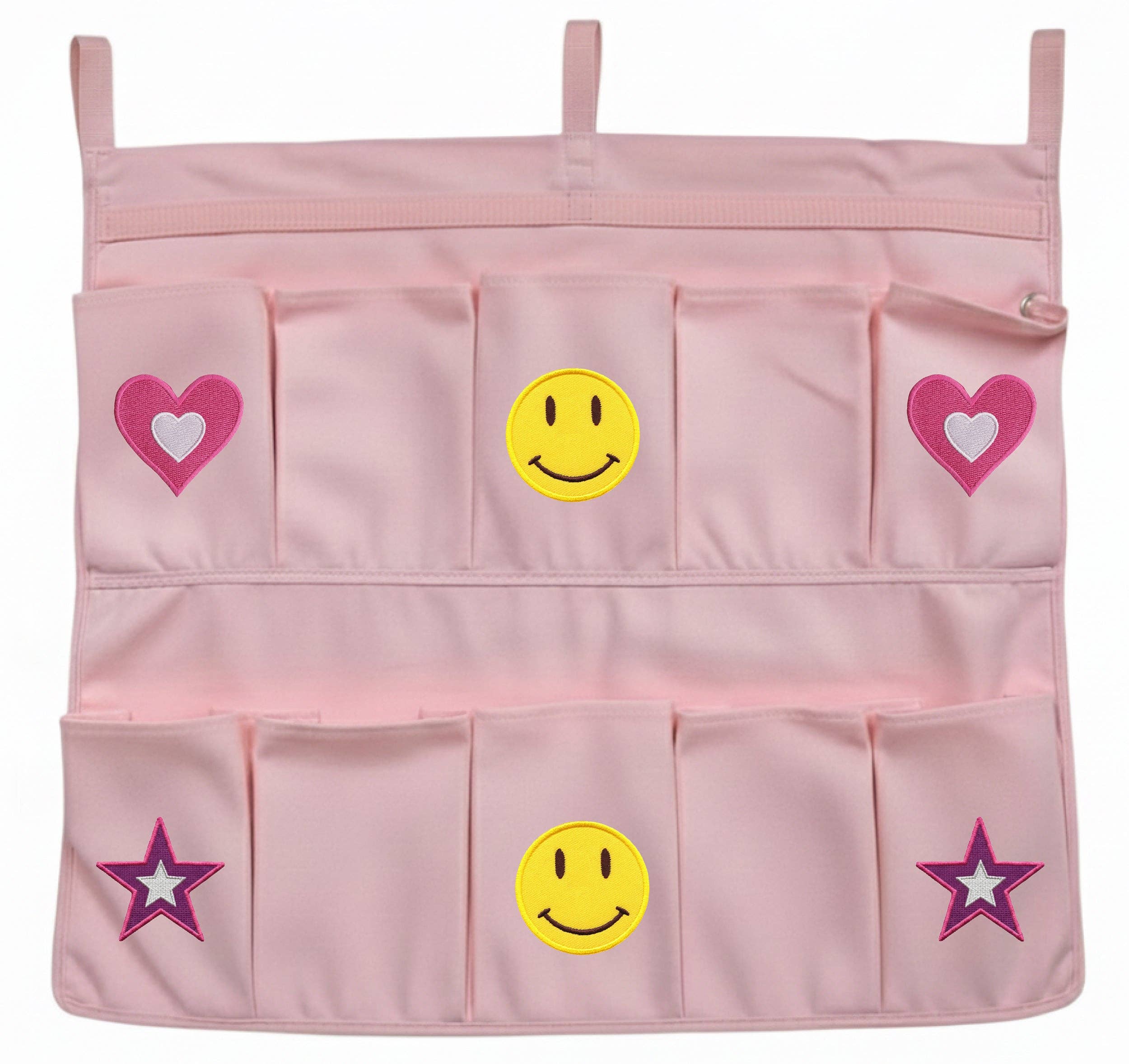 End-of-Bed Shoe Organizer - Pink