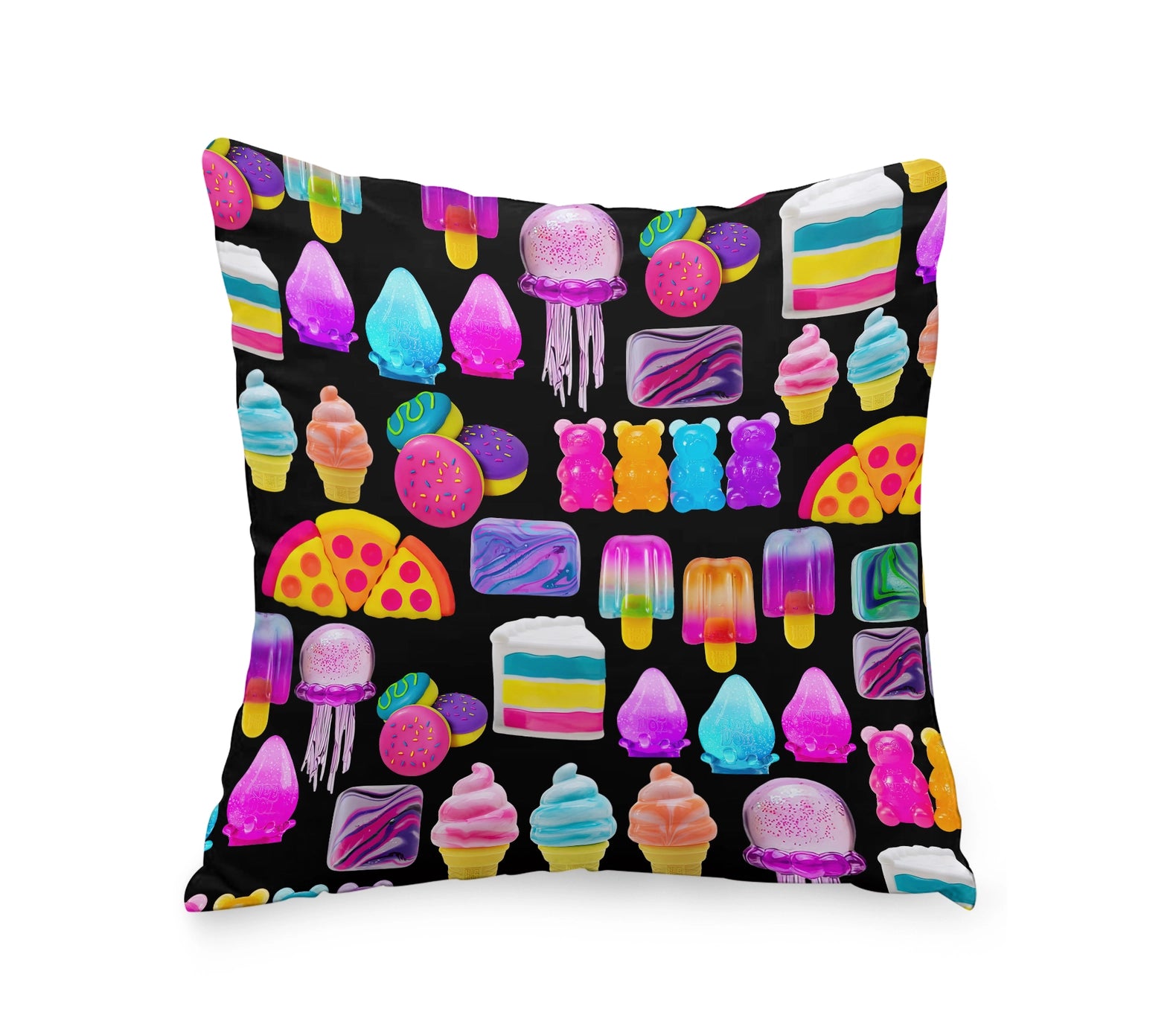Camp Pillow – Neon Treats