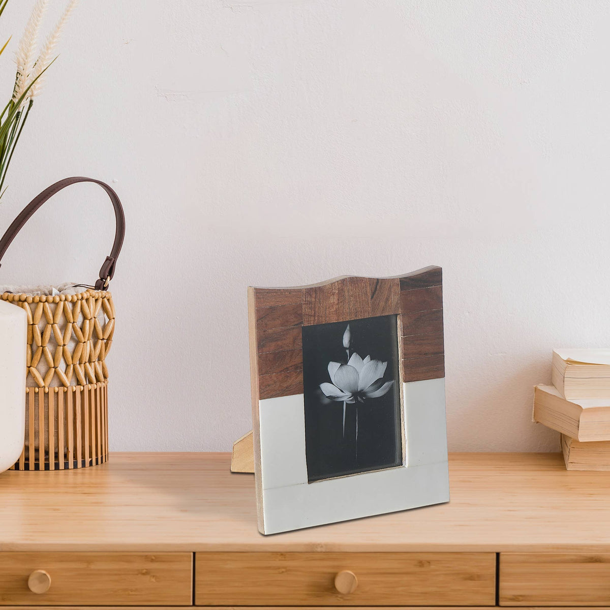 8X10"Wooden & Resin Inlay Photo Frame
