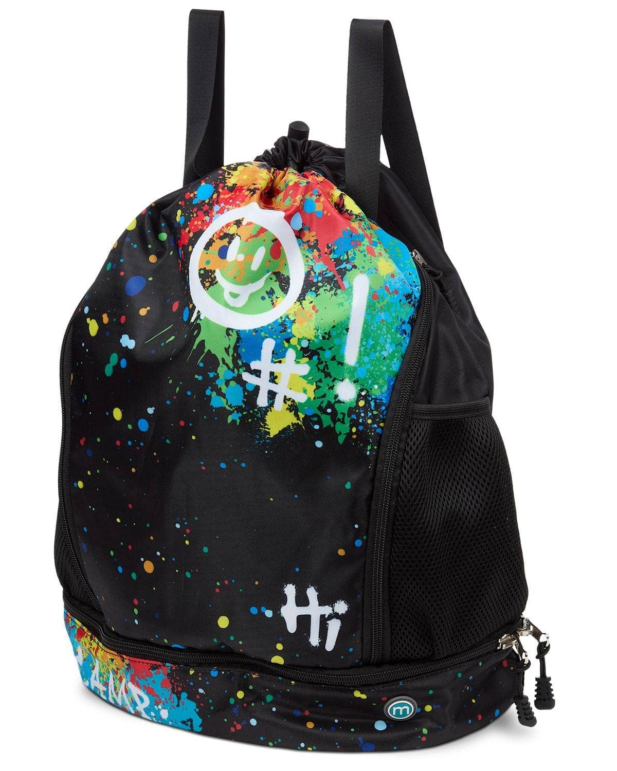 Multicolor "Graffiti Fun" Backpack