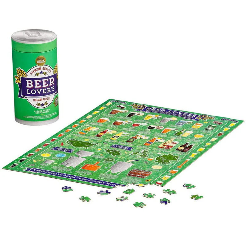 Beer Lover's 500 Piece Jigsaw Puzzle