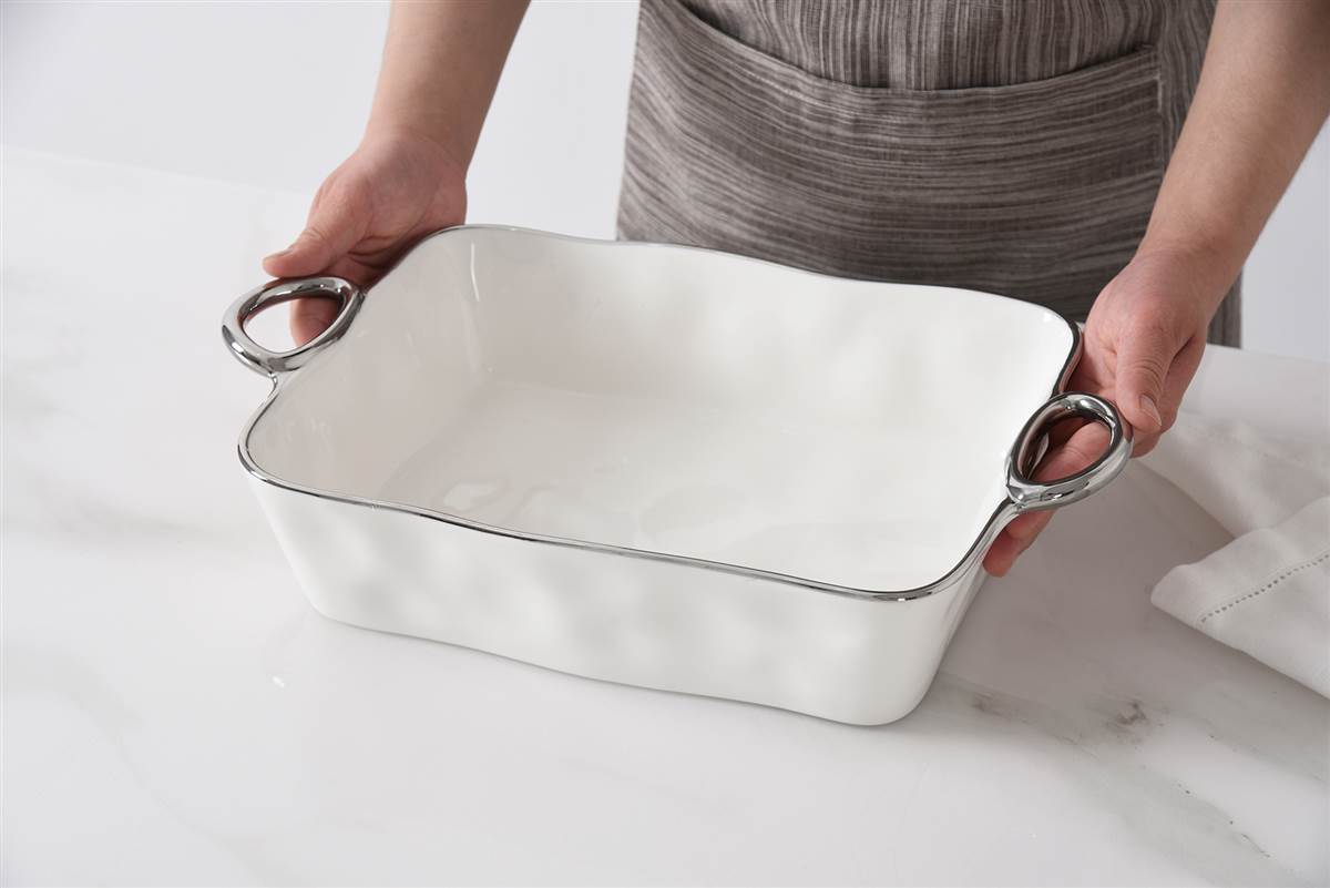 Pampa bay Rectangular baking dish - Silver
