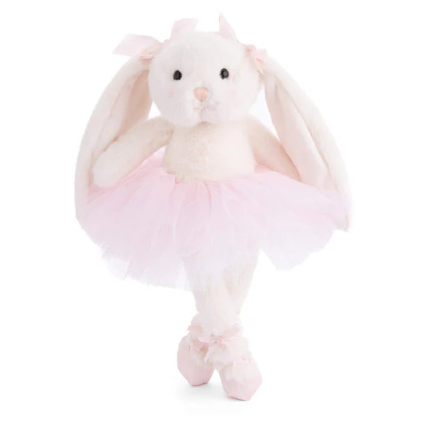White and pink ballerina bunny