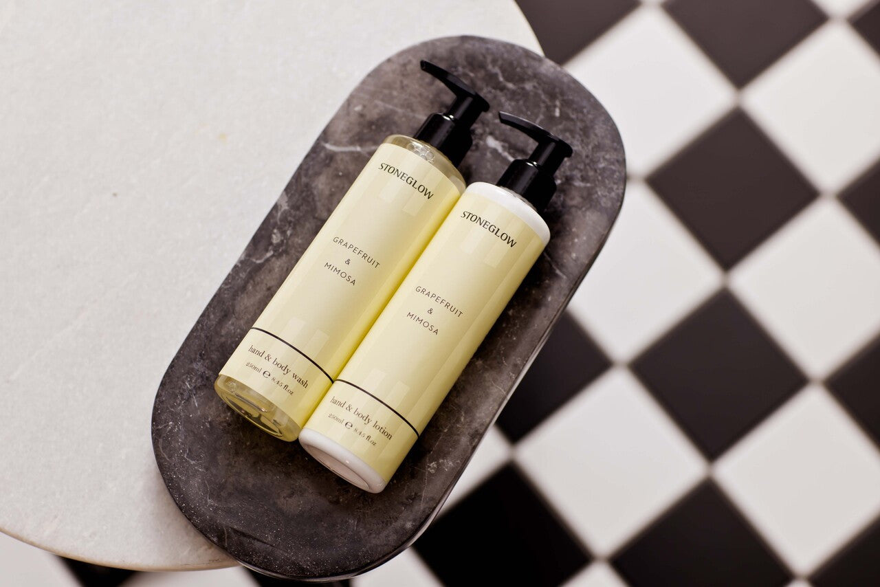 Grapefruit & Mimosa Scented Hand & Body Gift Set