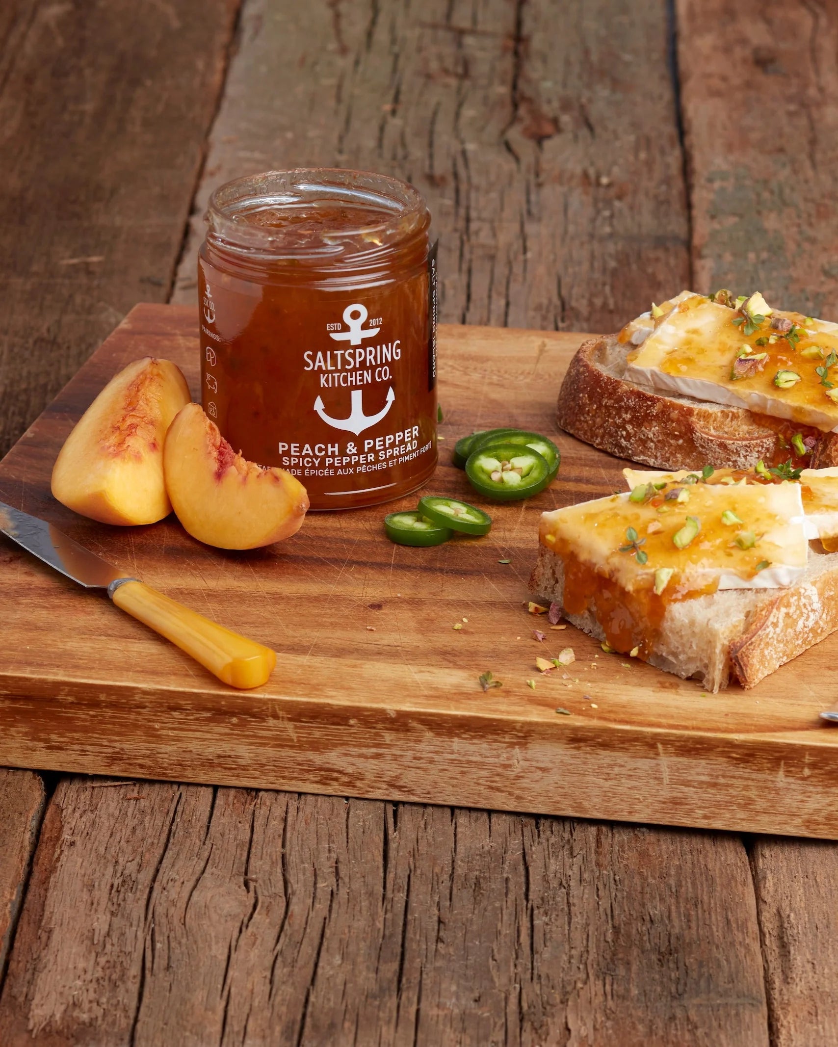 Peach & Pepper Spicy Pepper Spread