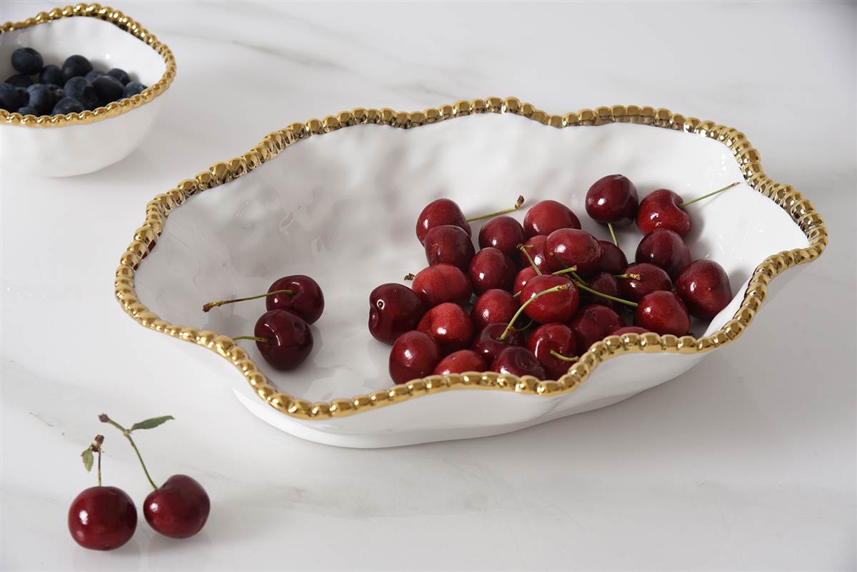 Pampa bay golden Salerno serving bowl