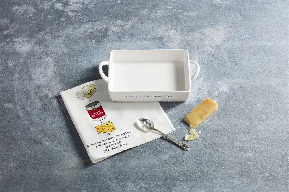 Mudpie Casserole Baking Dish and Towel Set