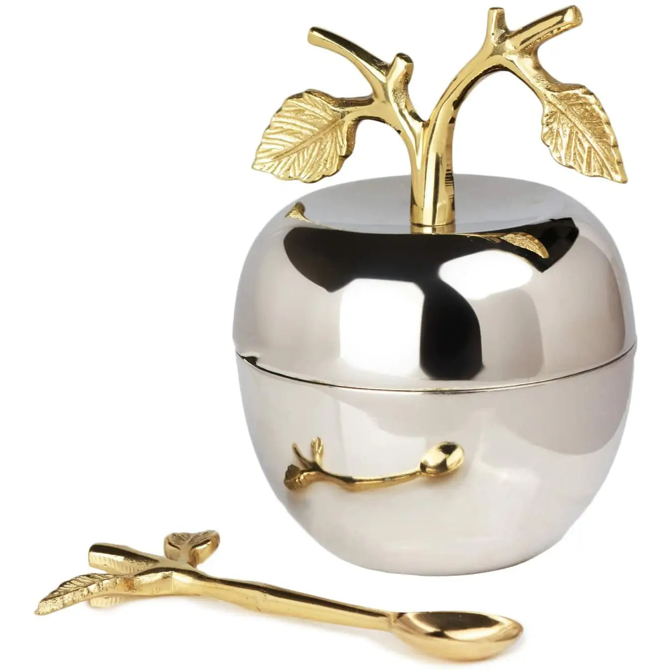 Apple Jam and Honey Jar