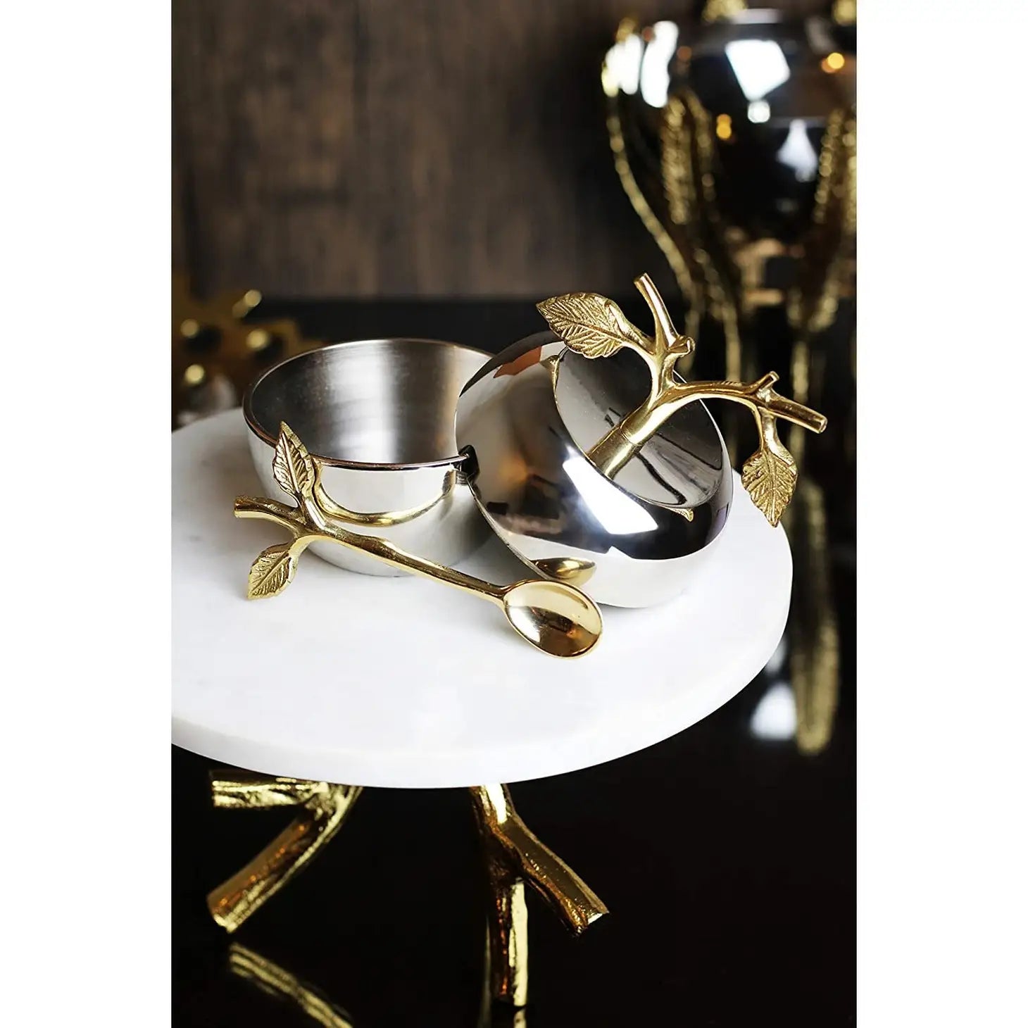 Apple Jam and Honey Jar