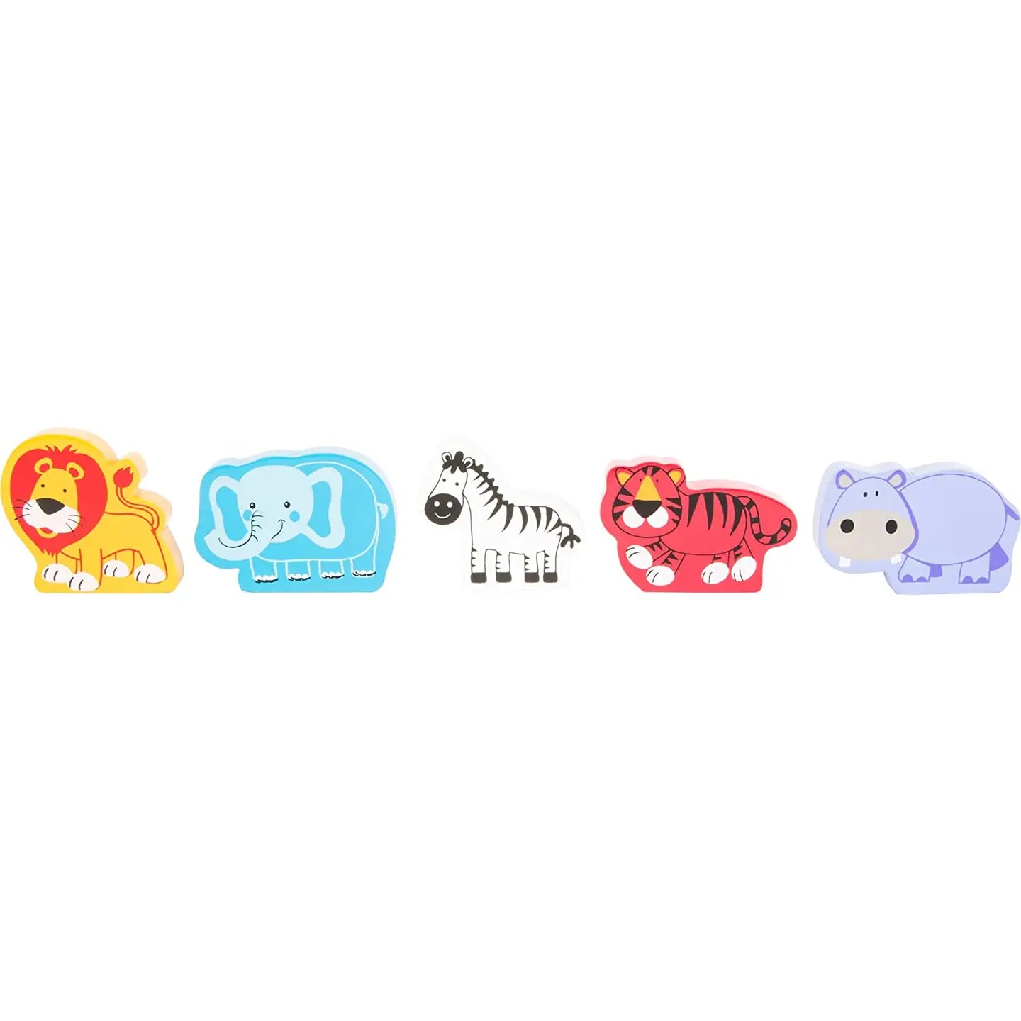 Wooden Toy Train - My Zoo