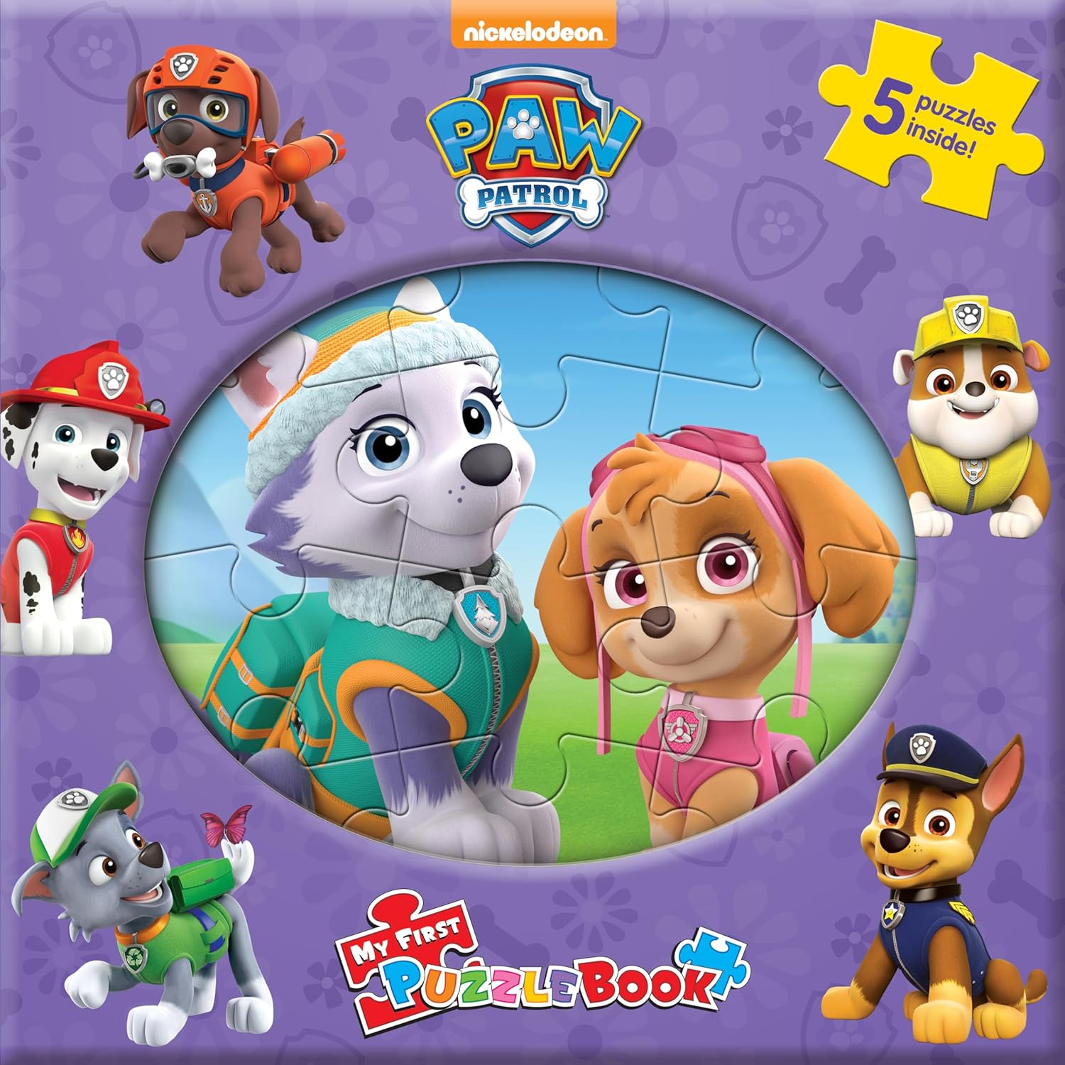MY FIRST PUZZLE BOOK: paw patrol