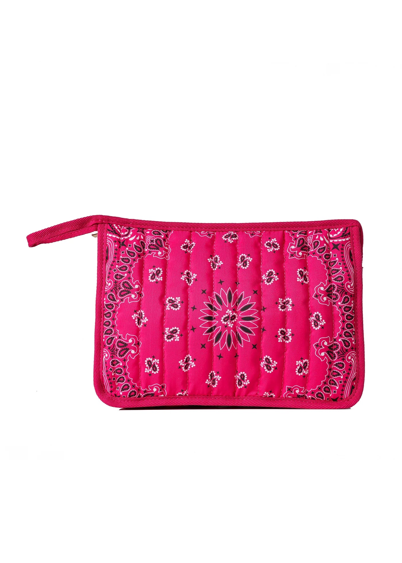 BANDANA POUCH - HOT PINK