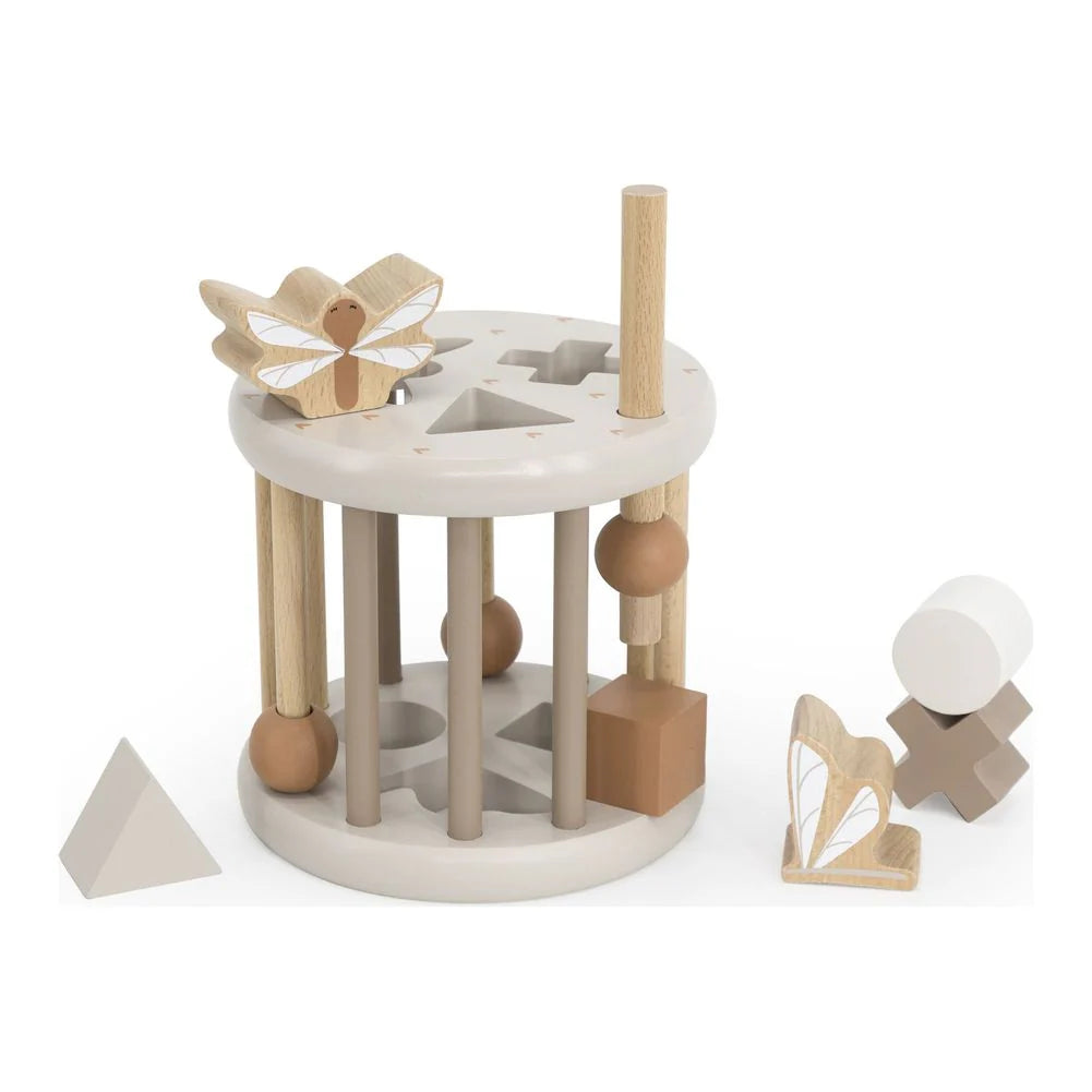 Shape sorting wheel