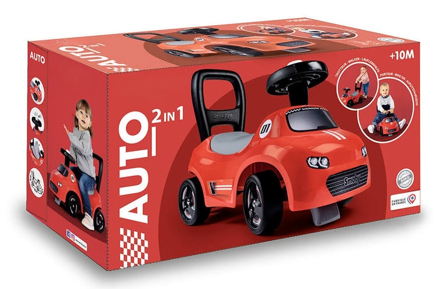 Auto ride-on - red