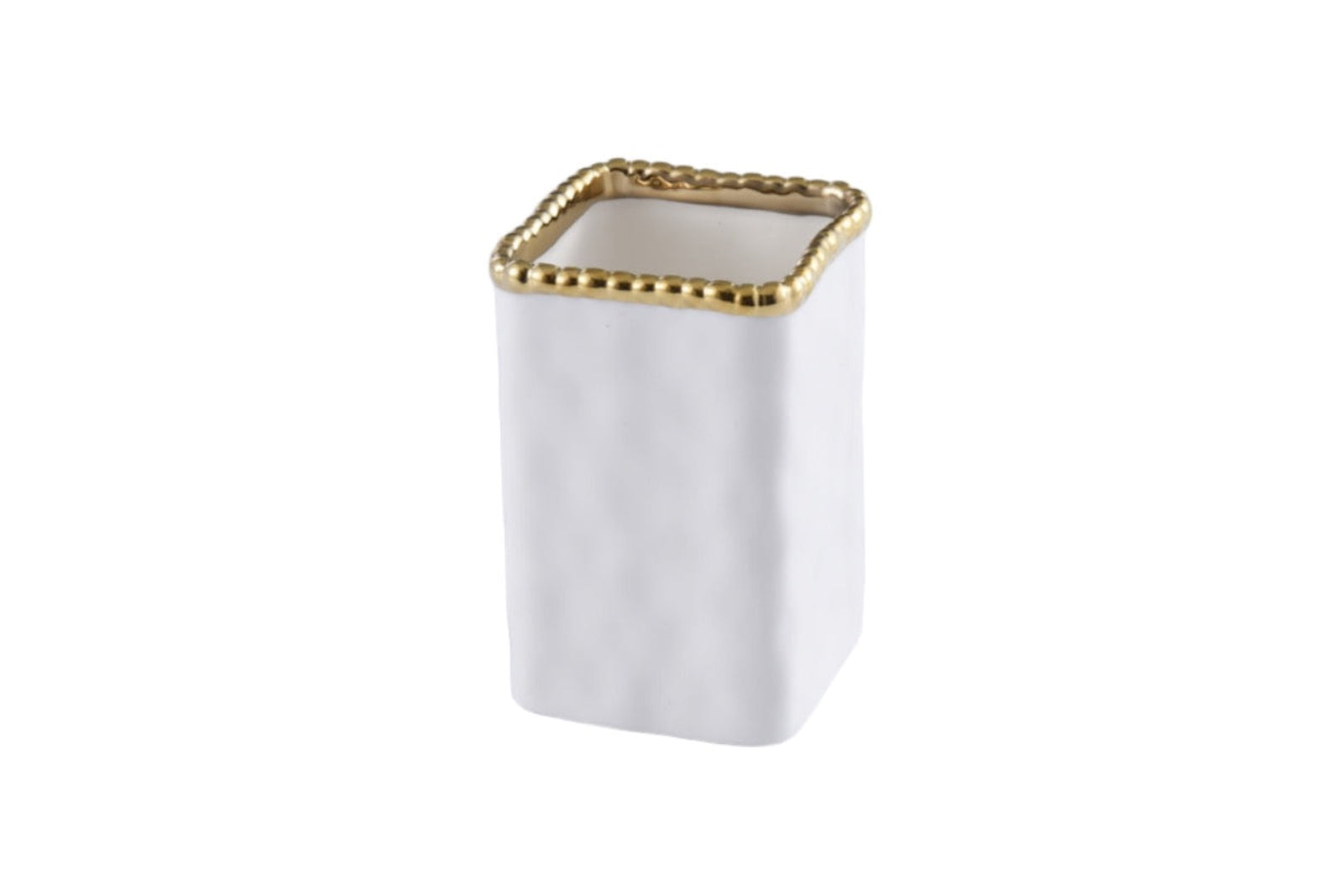 Pampa Bay Toothbrush Holder With Gold Beads